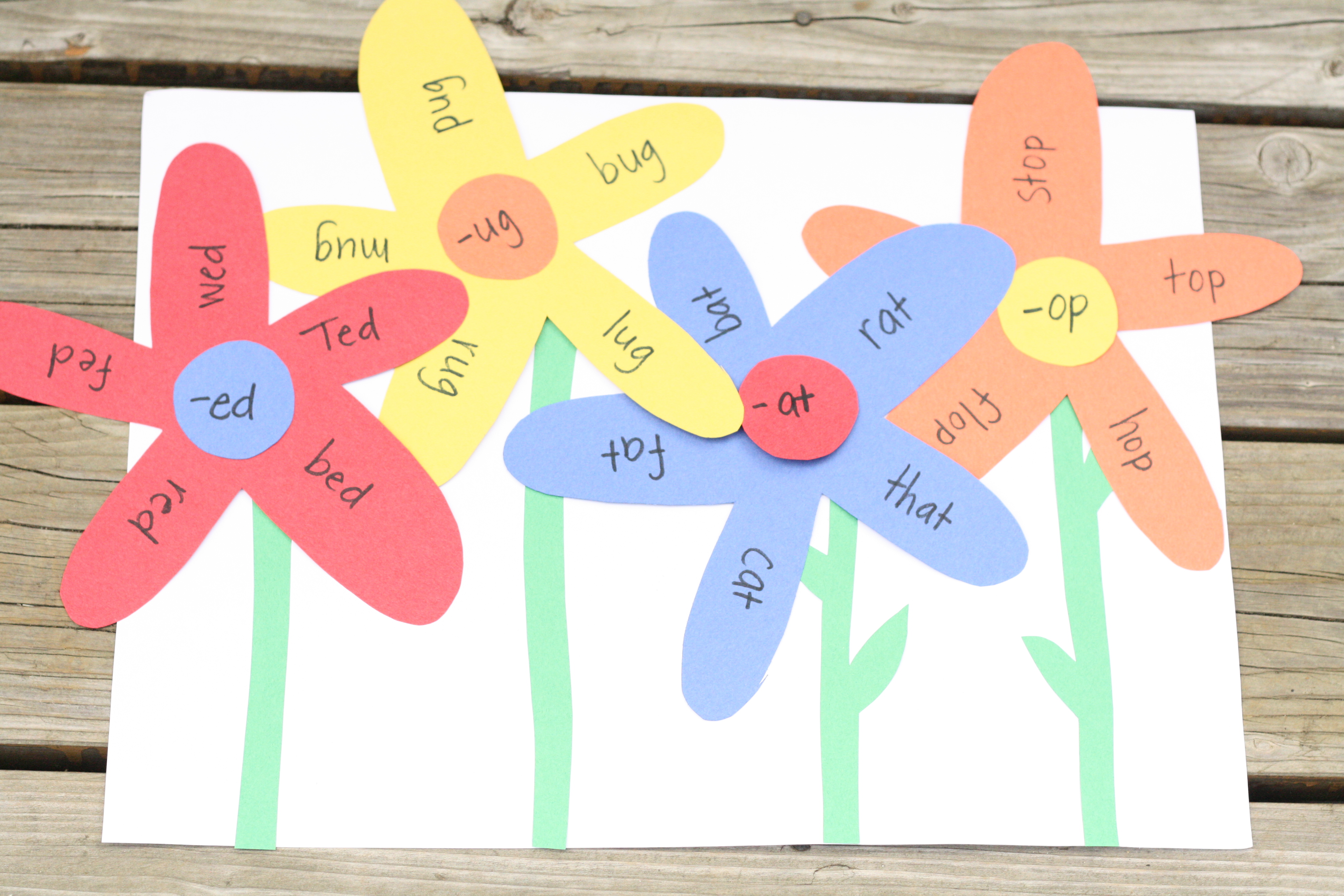 Word Family Garden