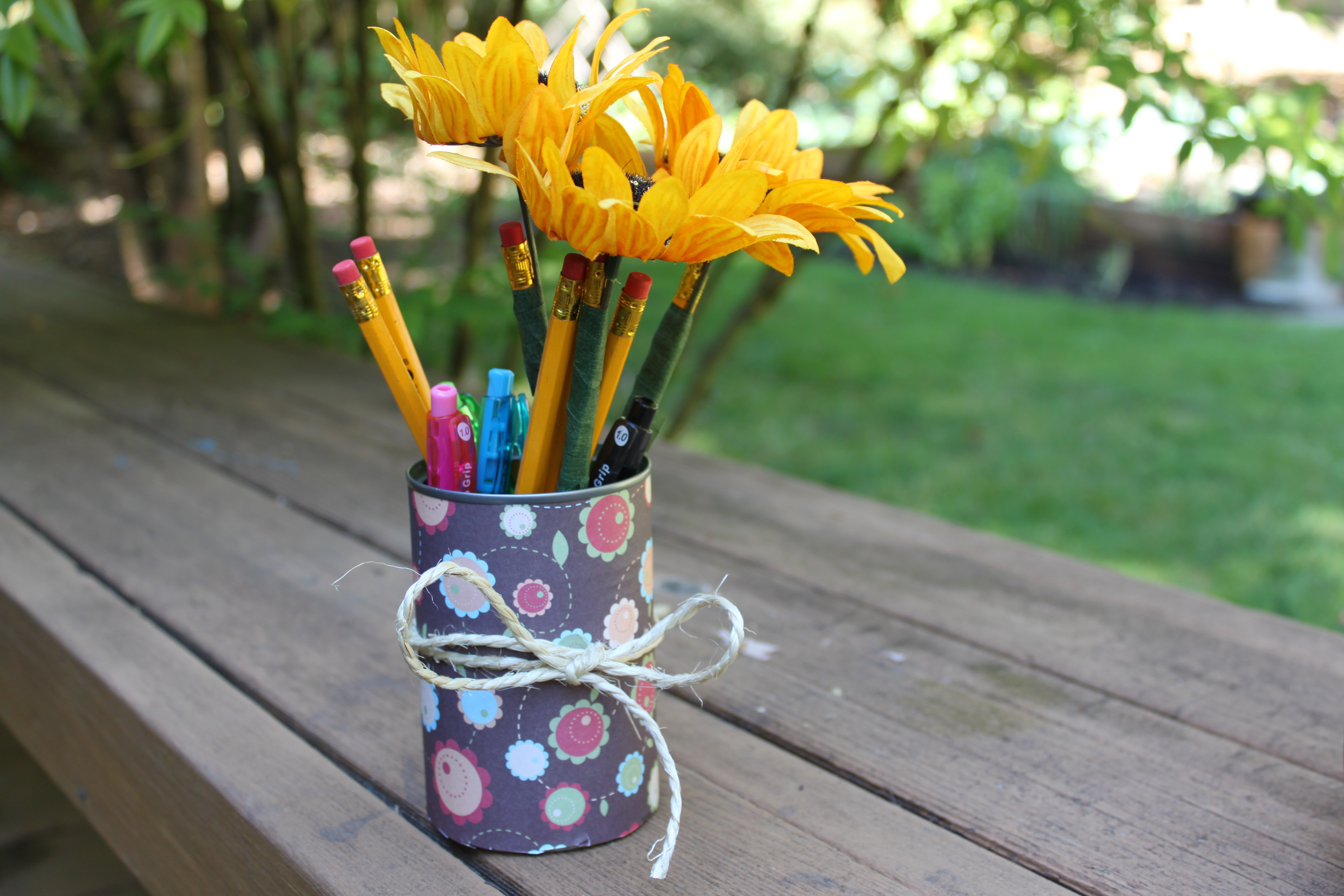 Sunflower Pencil