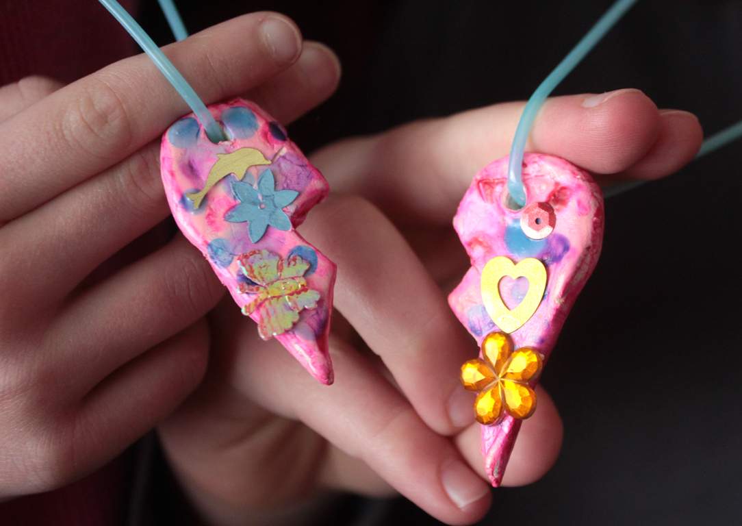 Friendship Heart Necklace