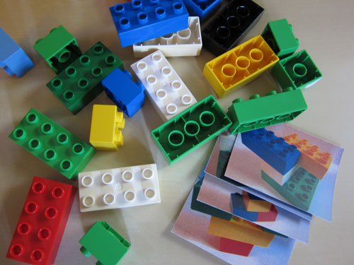 Lego Puzzle Cards