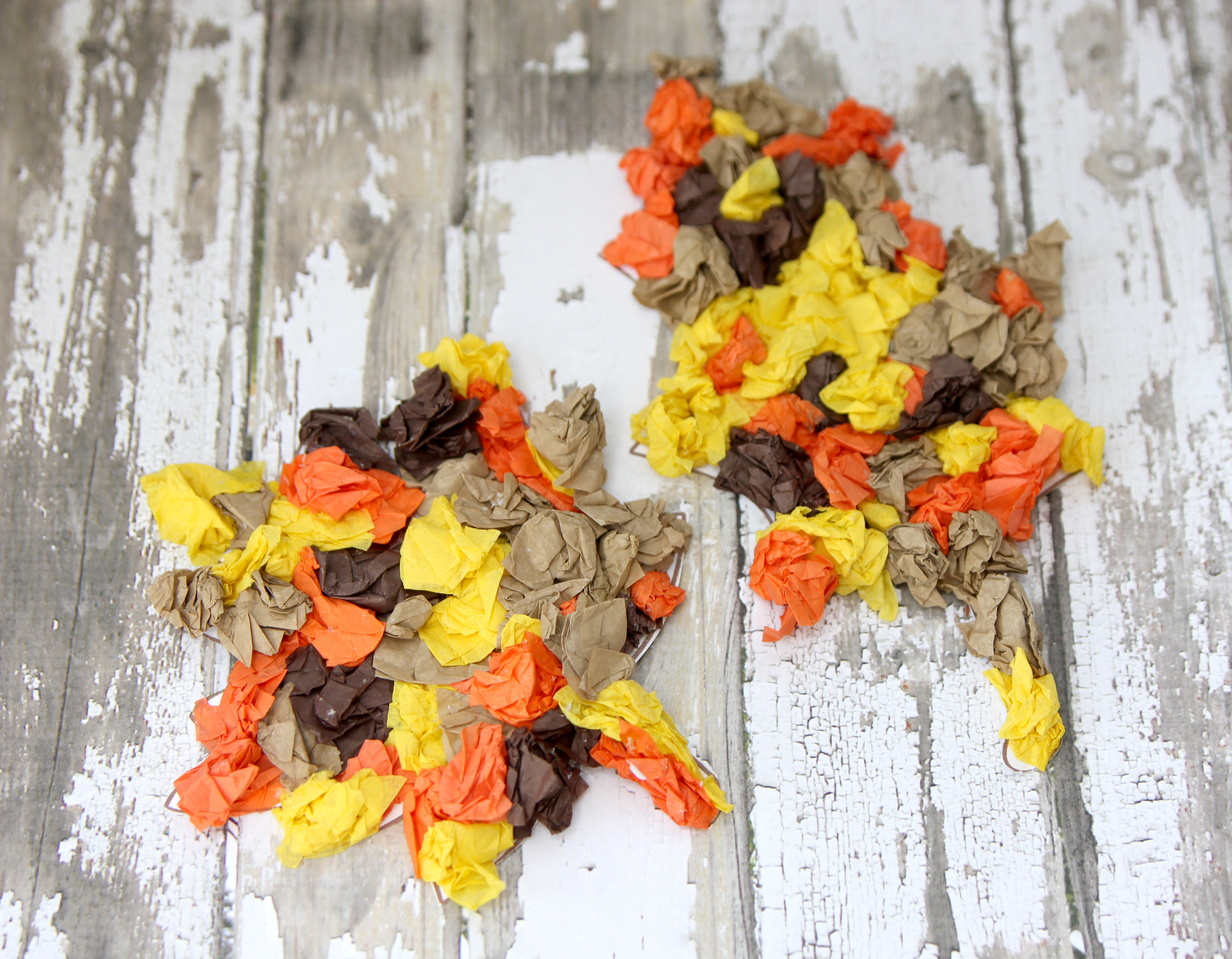 Magnetic Tissue Paper Leaves