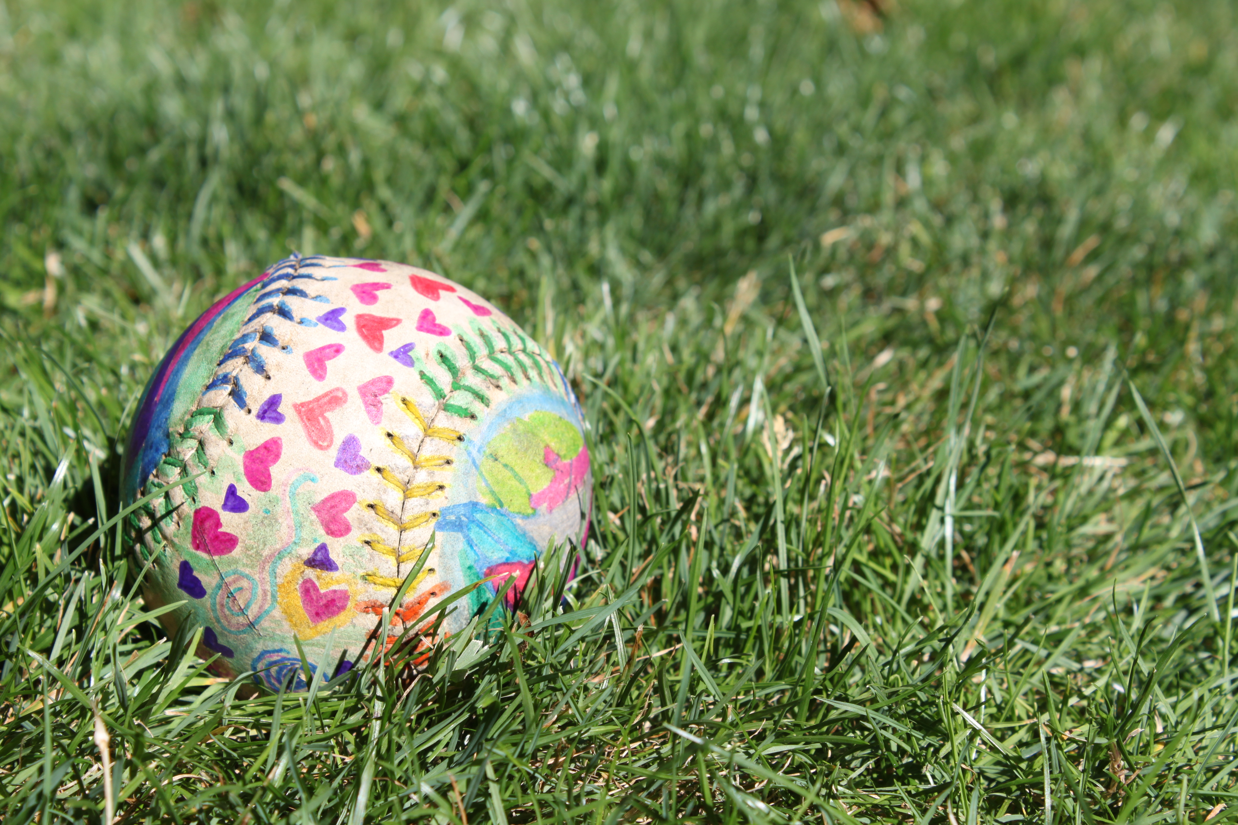 Personalized Softball for Dad