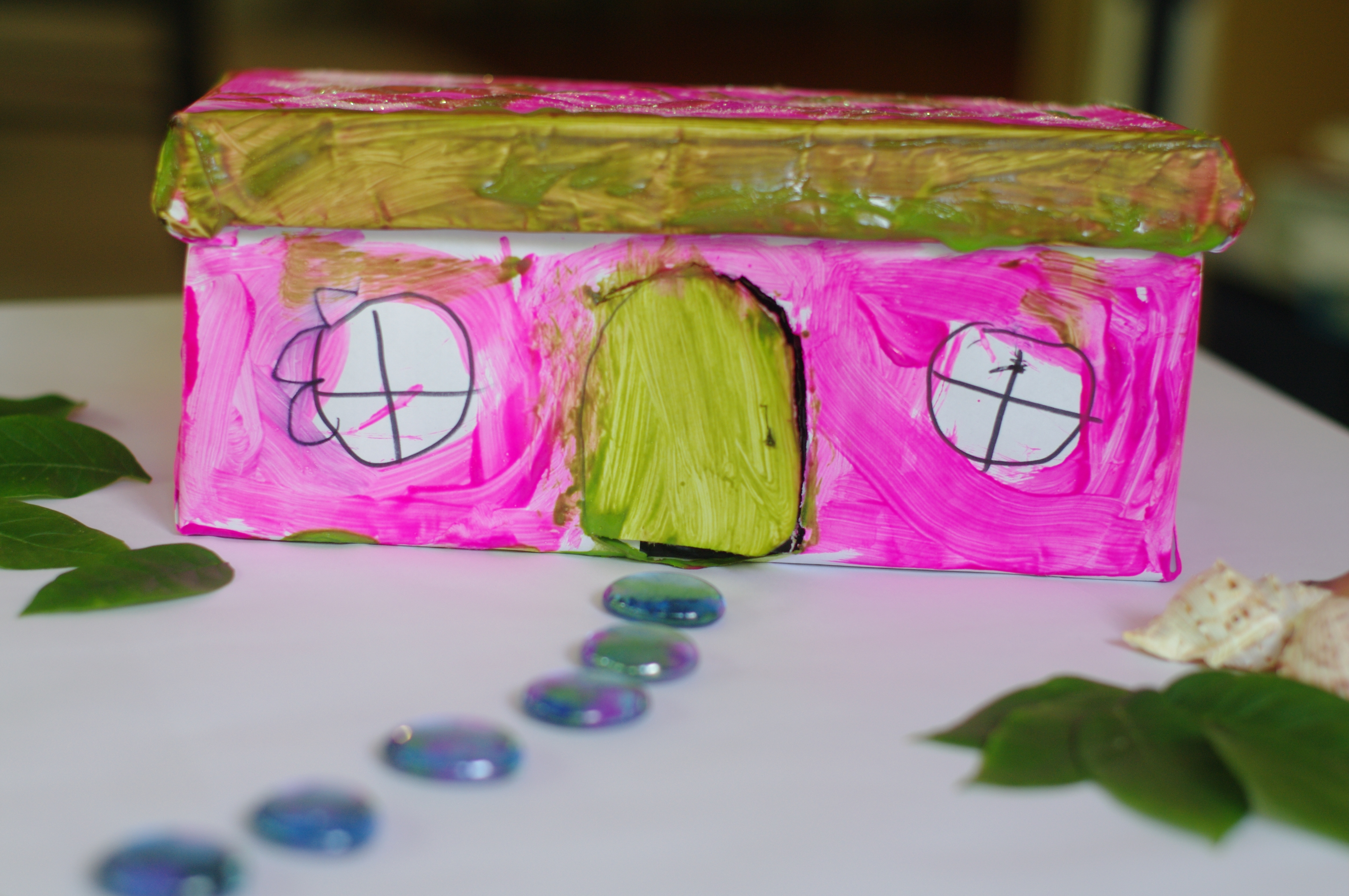 Shoe Box Fairy House