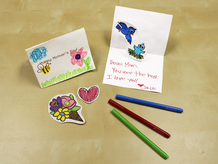 Mother's Day Pop-Up Printable Cards