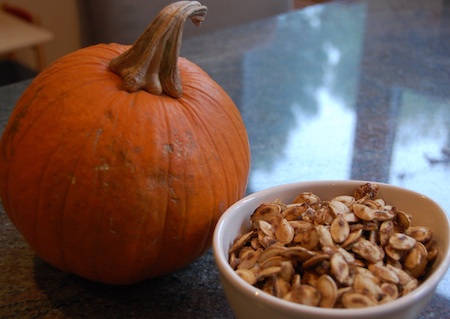 Caramelized Pumpkin Seeds