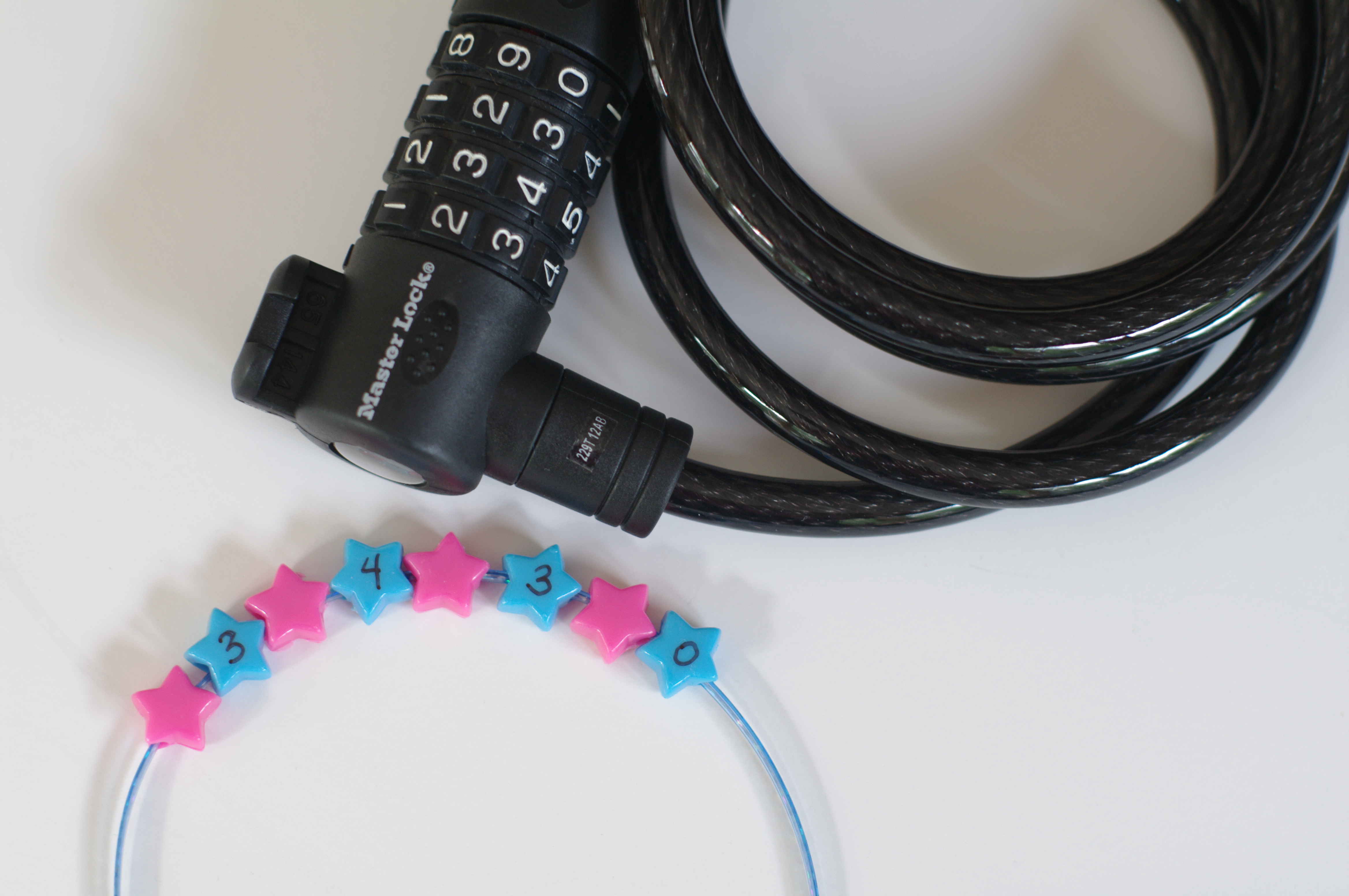 Combination Lock Bracelet