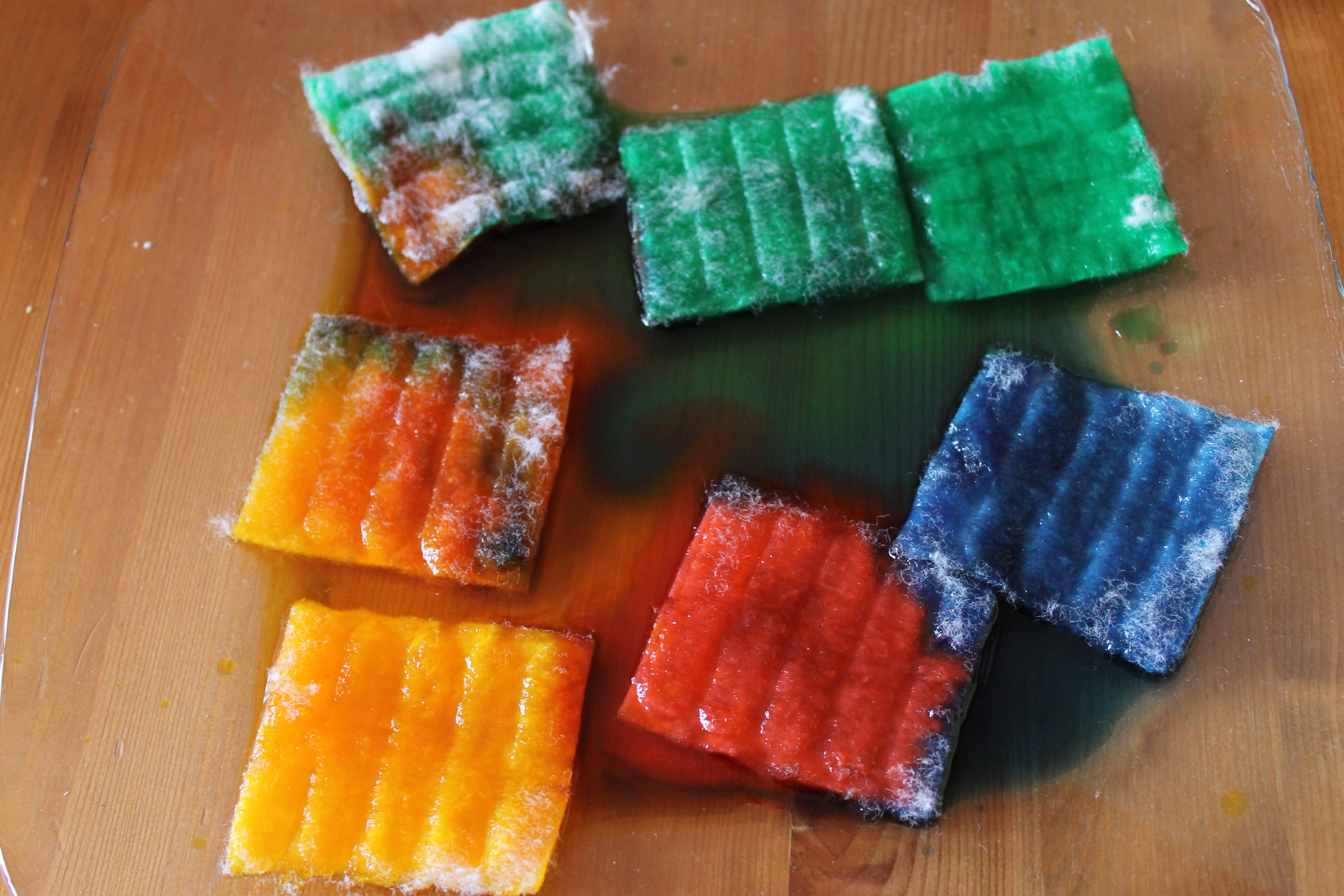 Cotton Square Tie-Dye Art