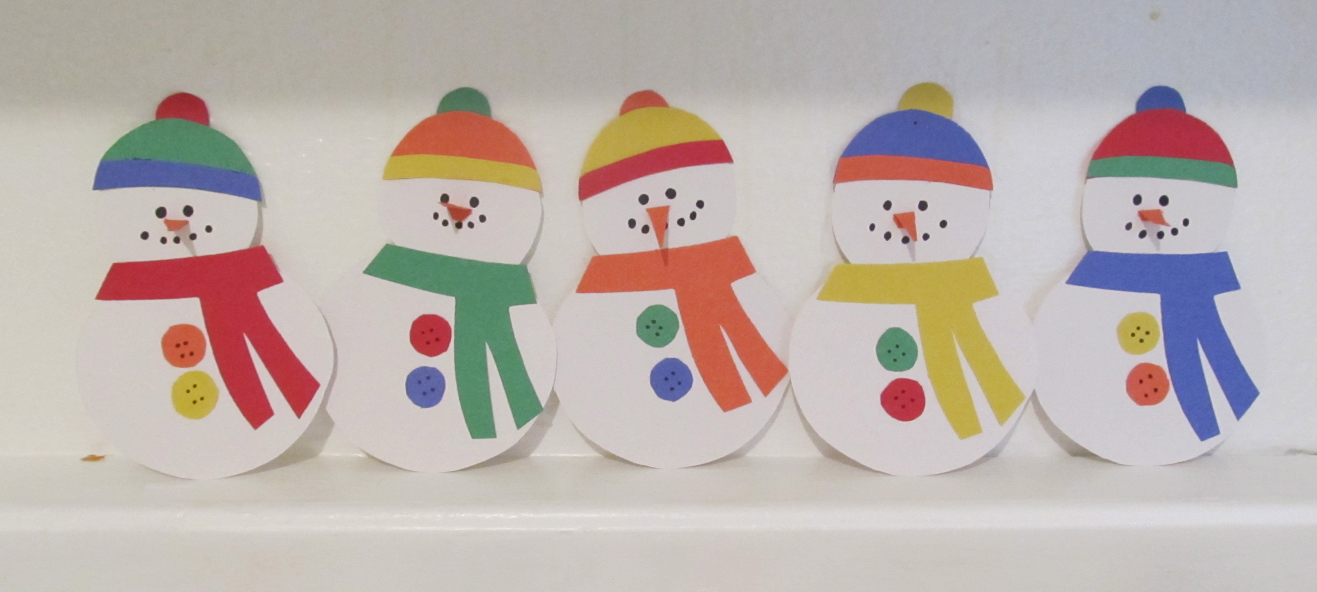 Five Little Snowmen