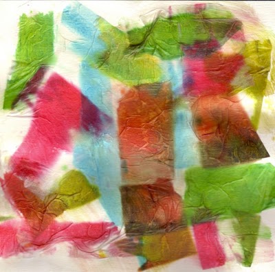 Tissue Paper Collage
