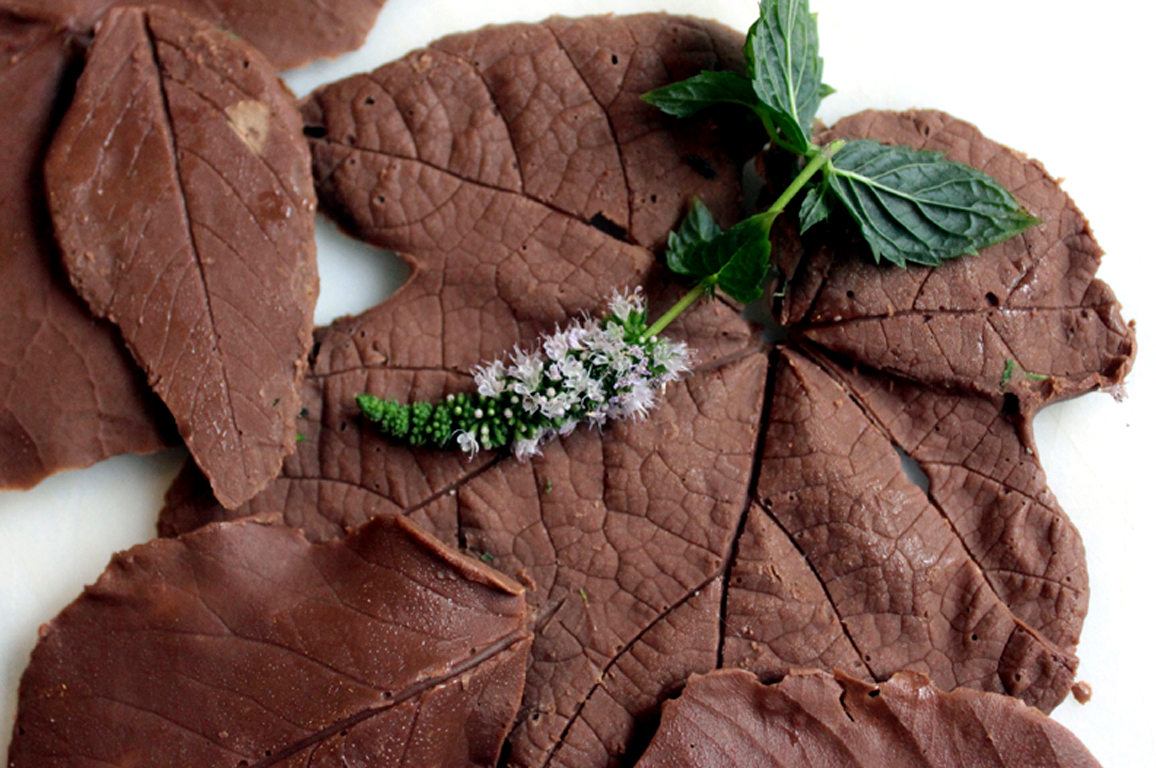 Chocolate Leaves