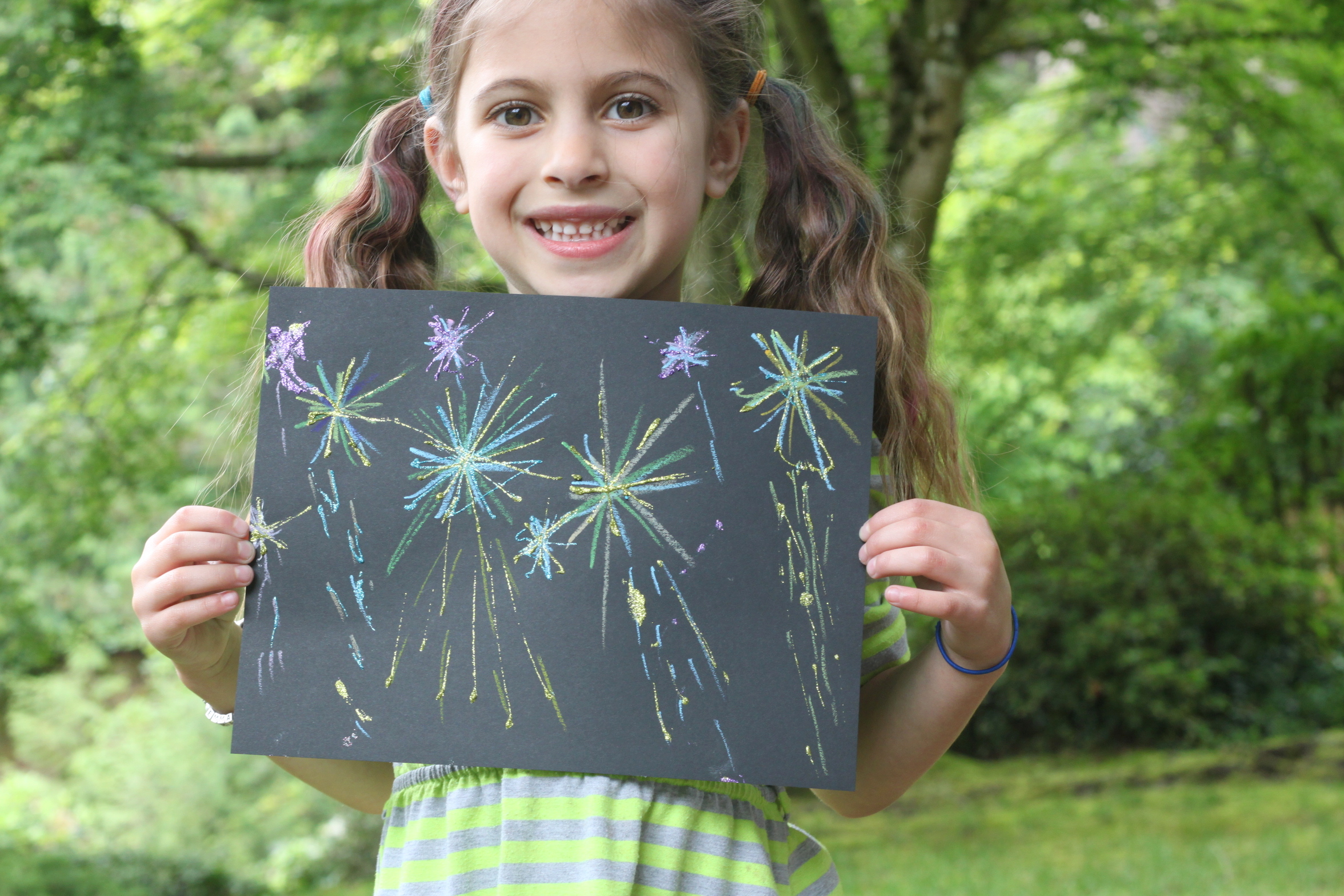Fireworks Drawing