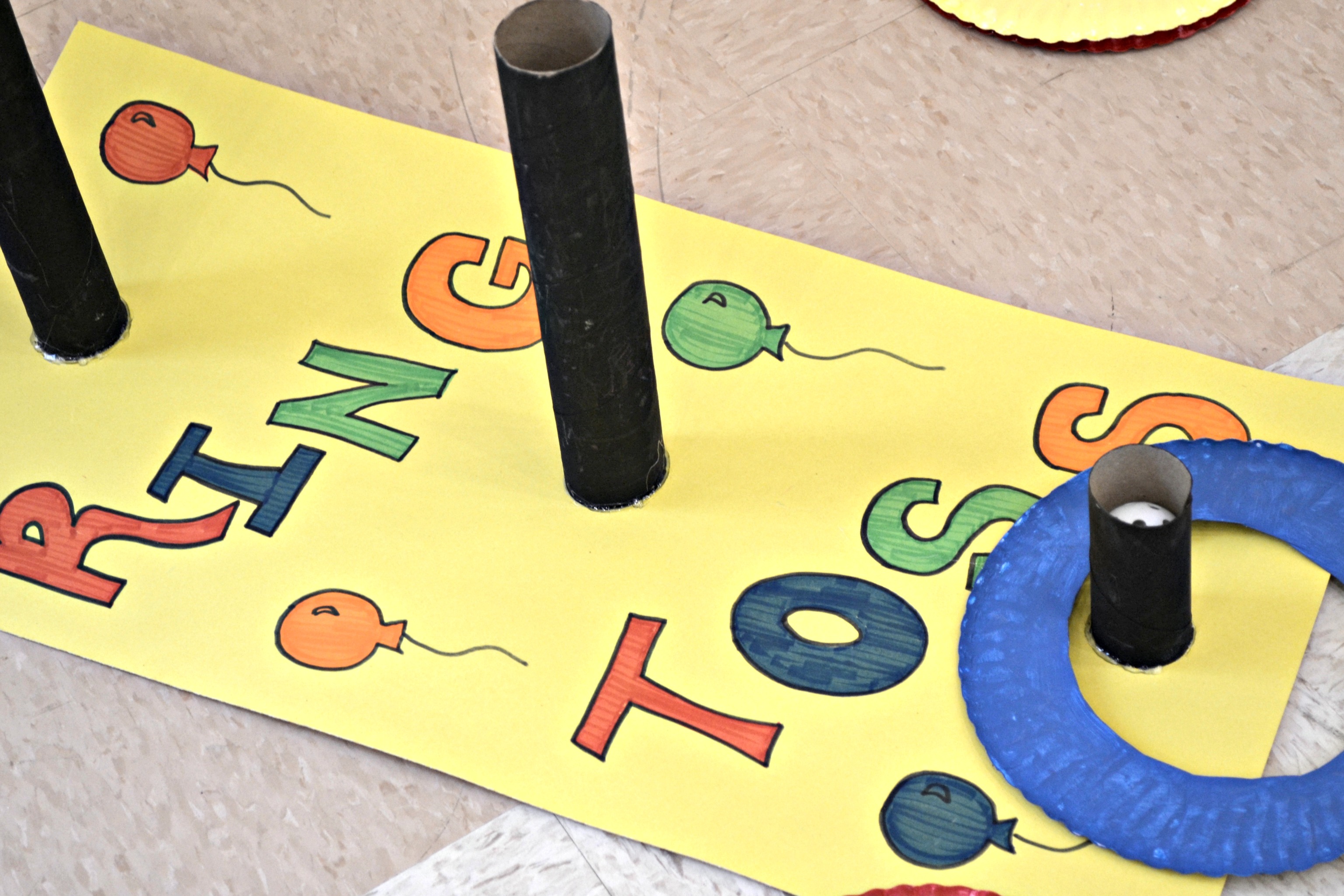Paper Plate Ring Toss