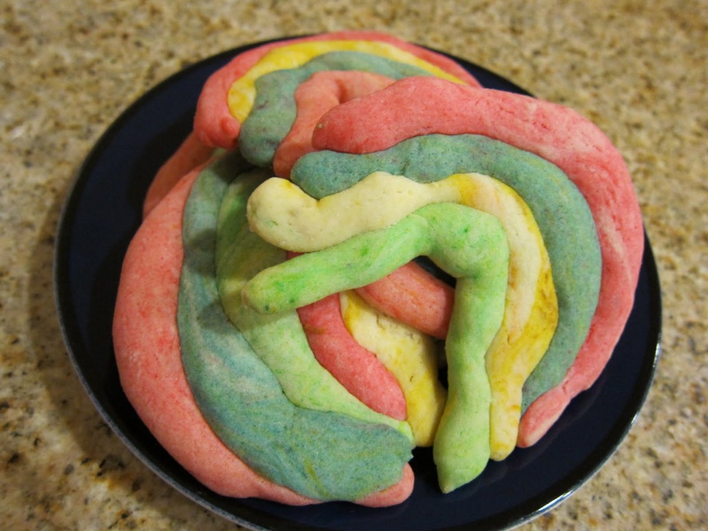 Rainbow Sugar Cookies