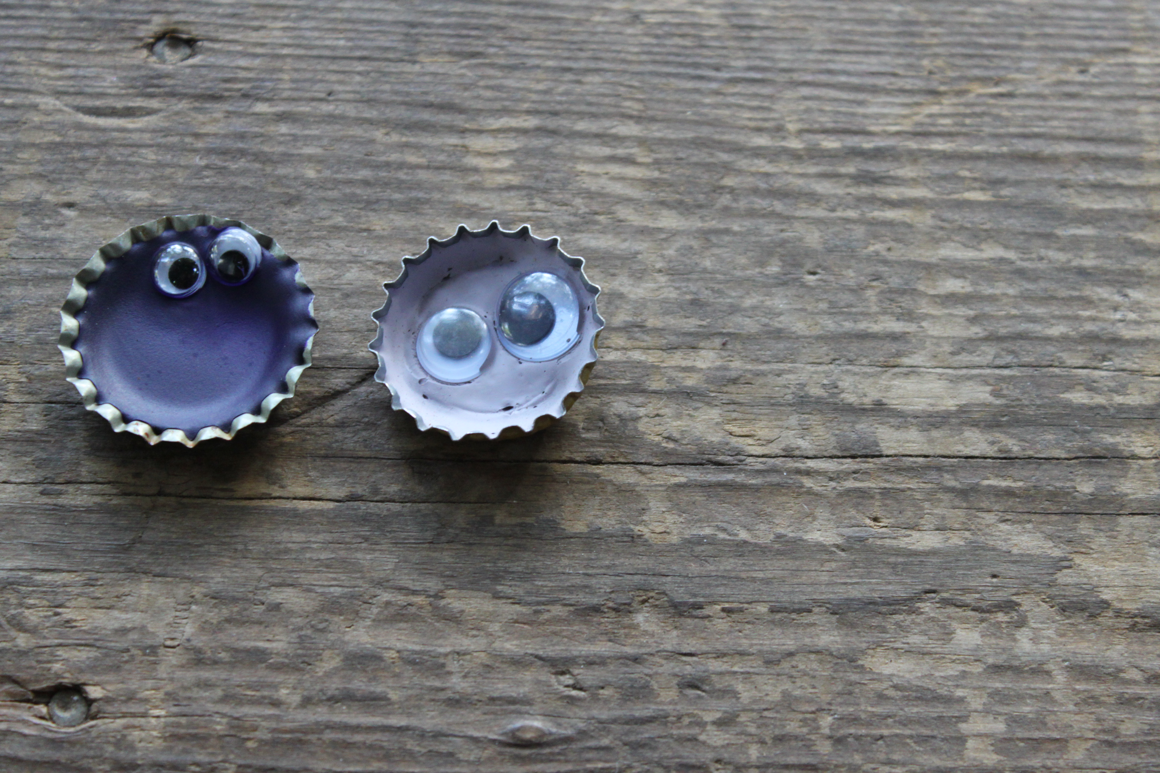 Bottle Cap Creature Magnet