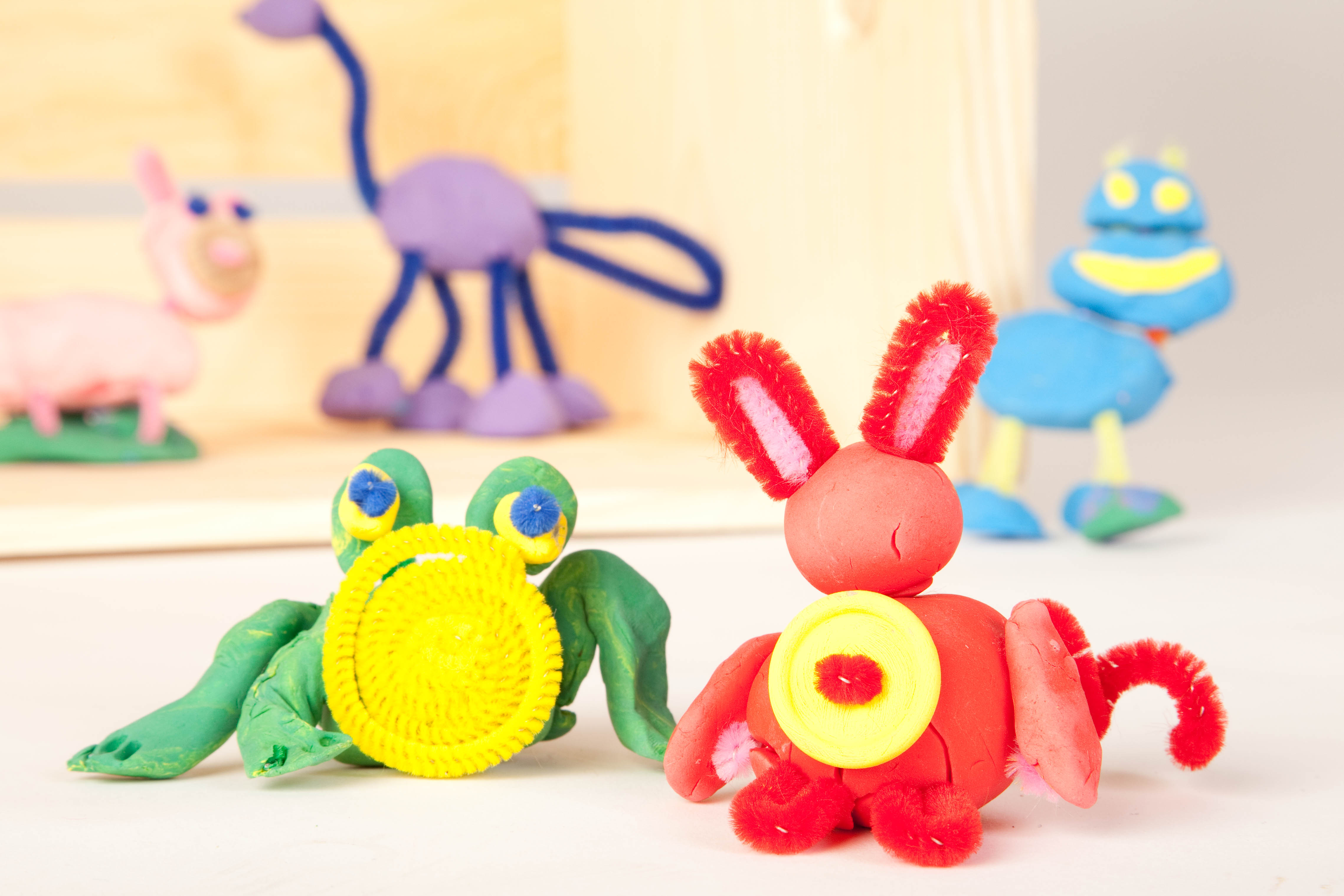 Clay Animals