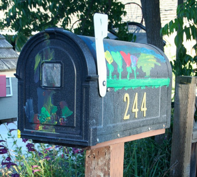 Painting the Mailbox