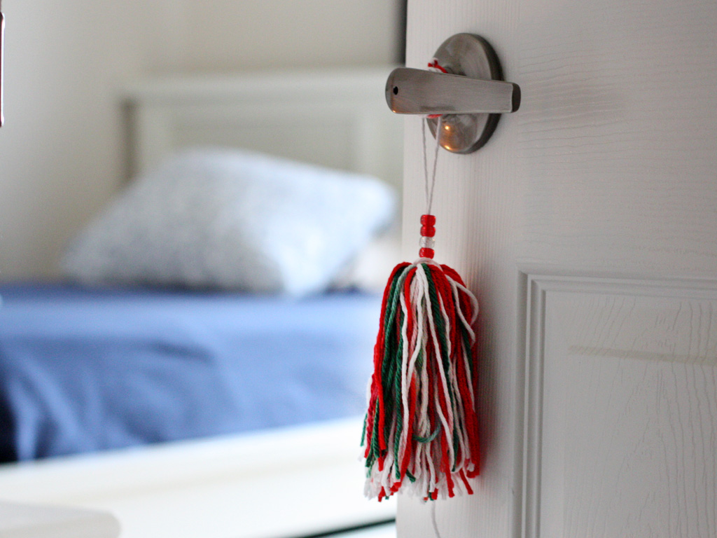 Yarn Door Tassel