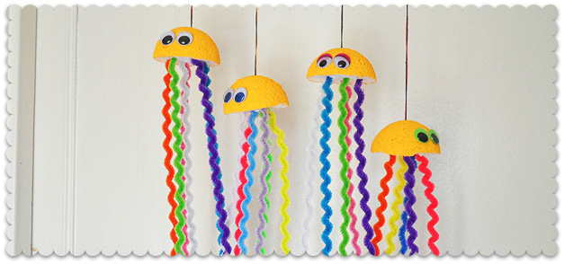 Rainbow Jellyfish Craft