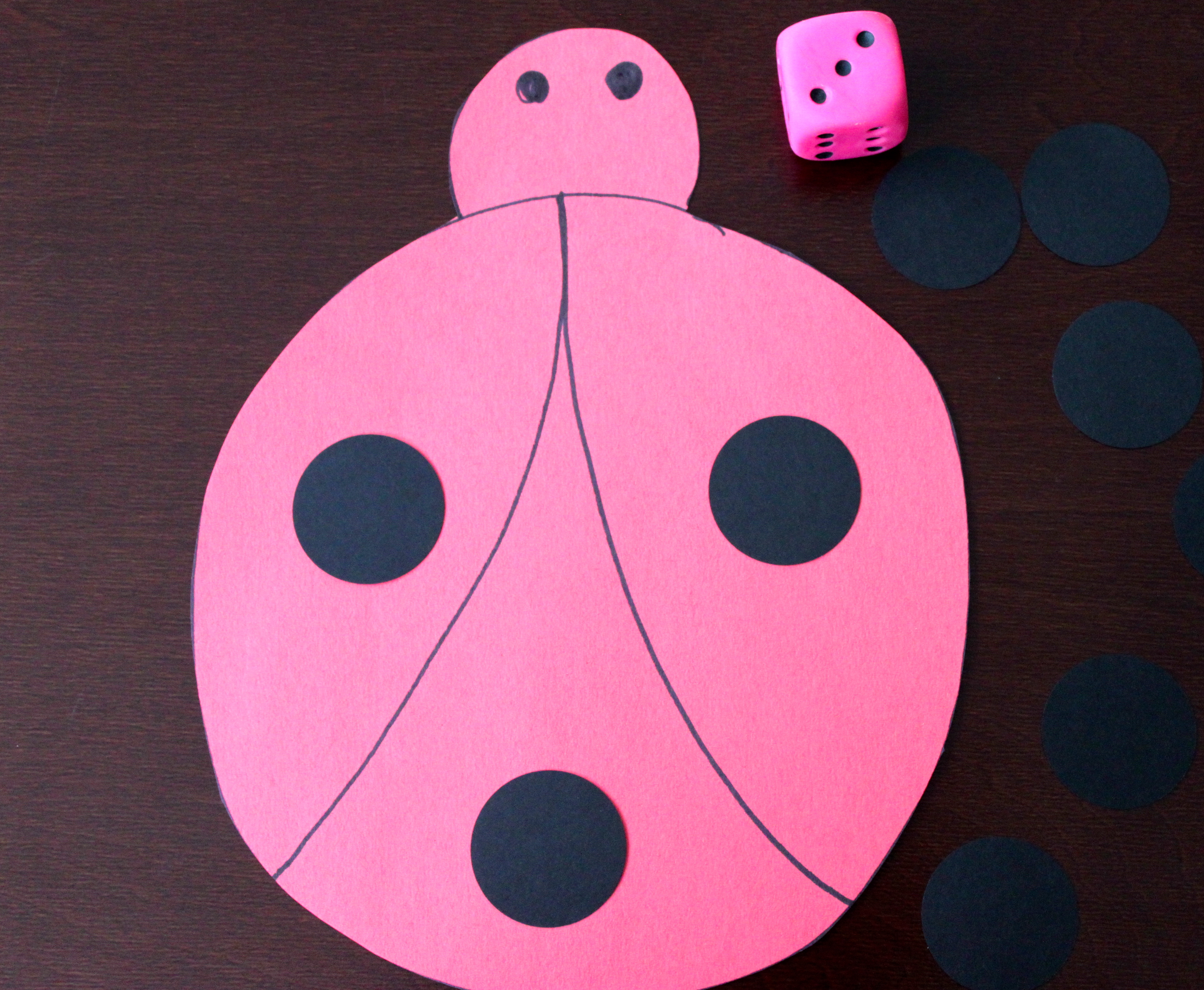 Roll a Ladybug Game