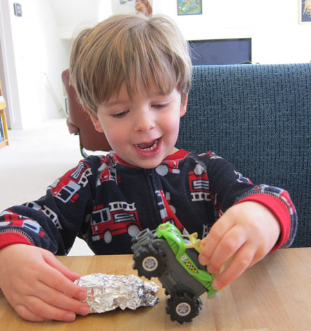 Tin Foil Monster Truck Rally