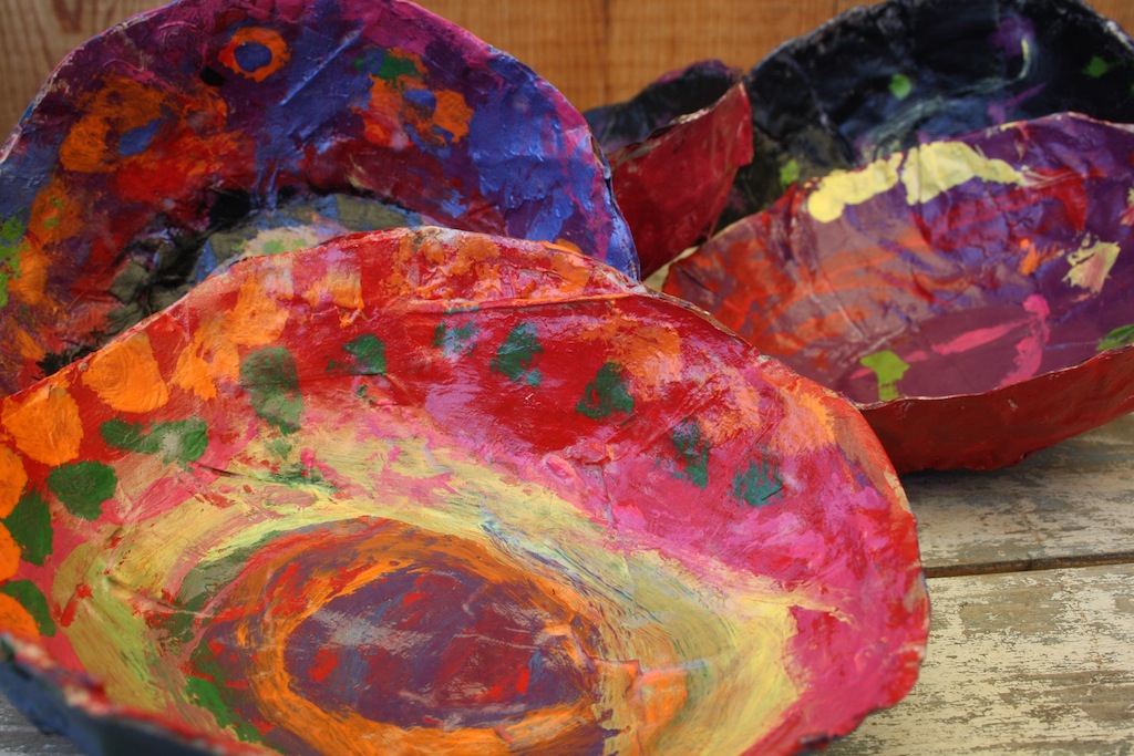 Paper Mache Bowls