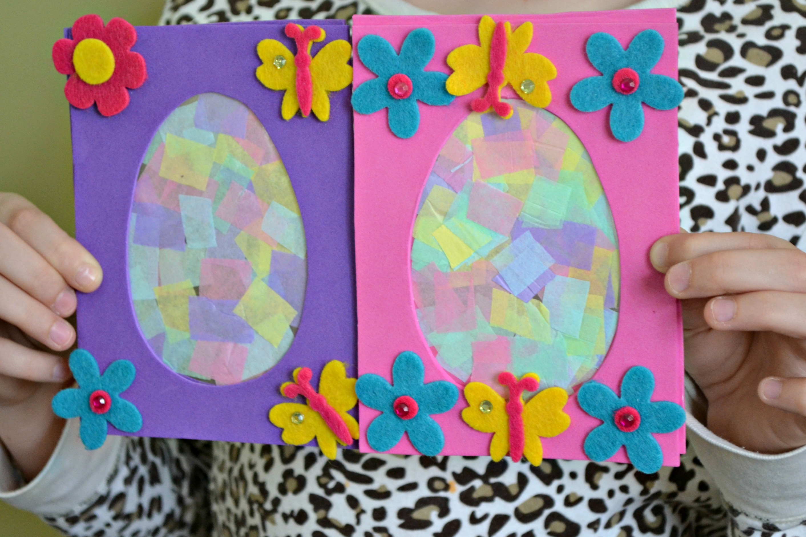 Easter Egg Suncatcher Plaque