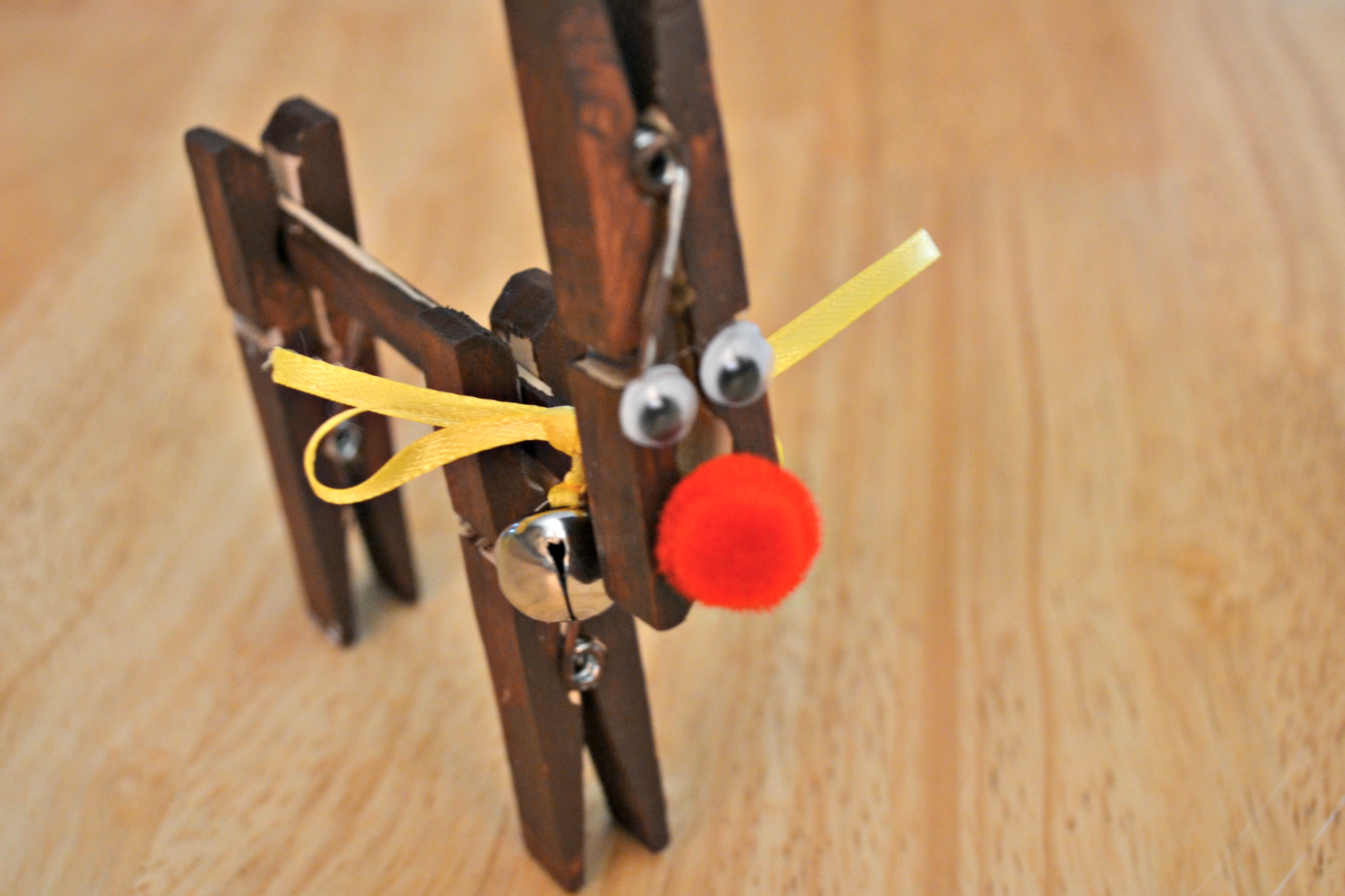 Clothespin Reindeer