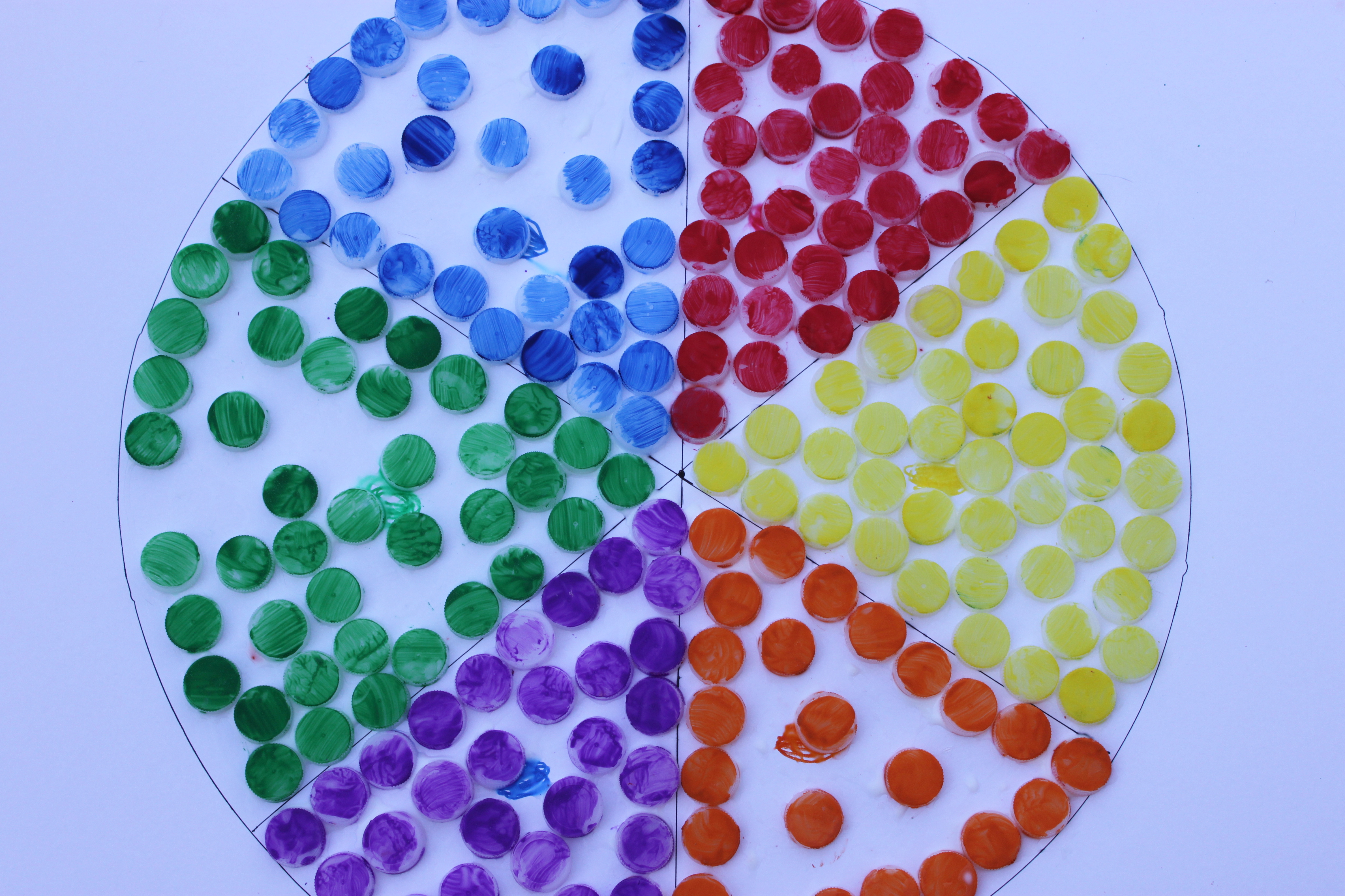 Bottle Top Color Wheel