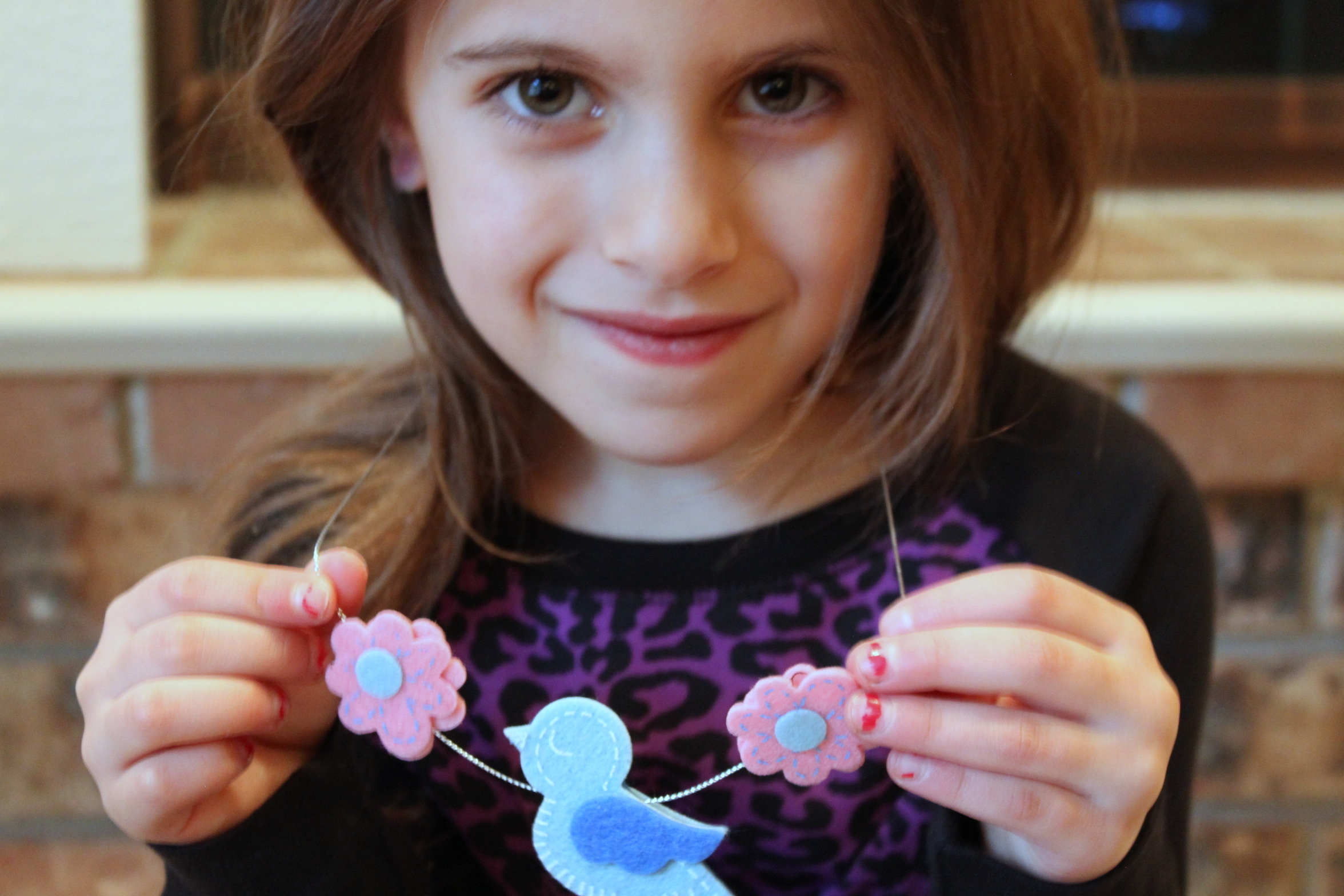 Foam Sticker Charm Necklace