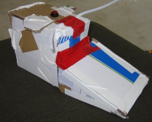 Duct Tape & Cardboard Ship