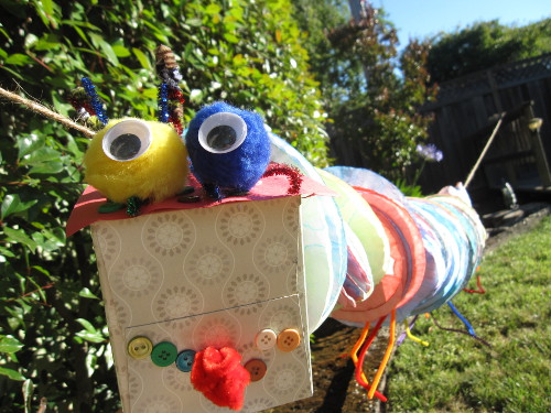 Coffee Filter Caterpillar