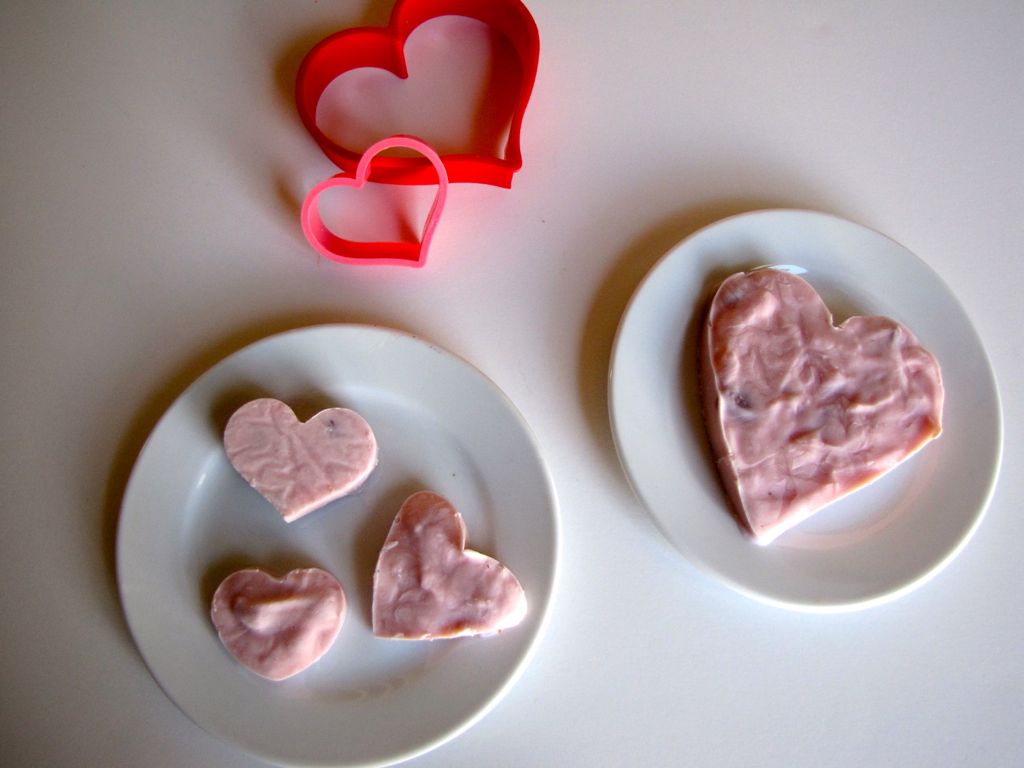 Valentine Yogurt Treats