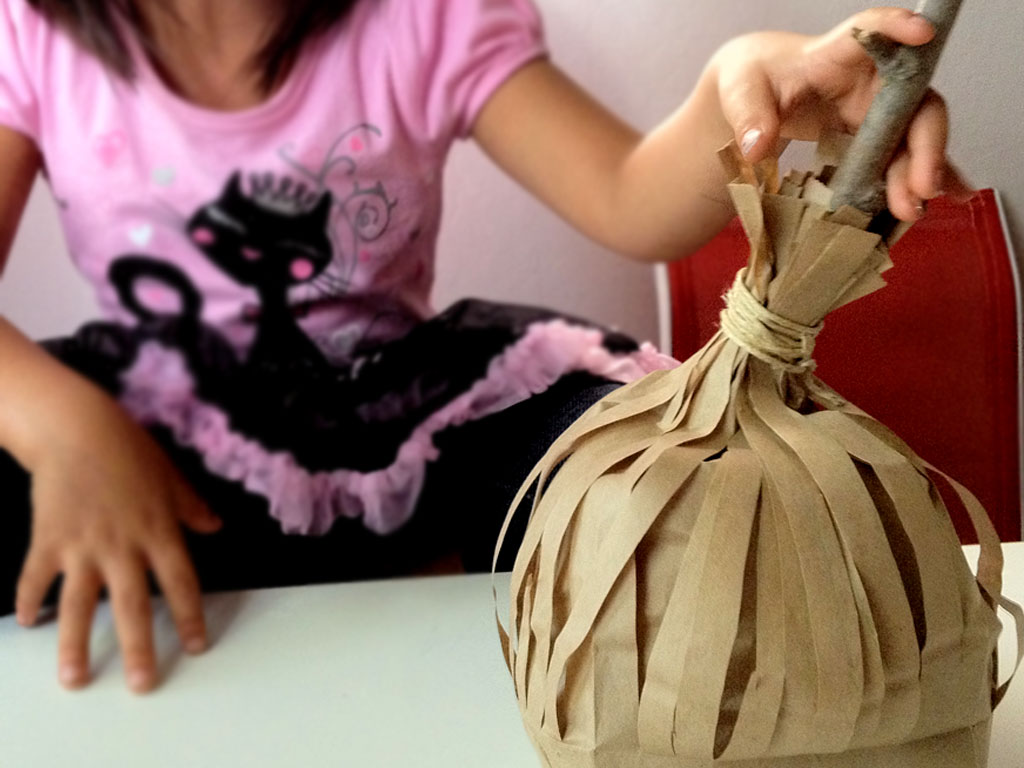 Witch's Broomstick Bag