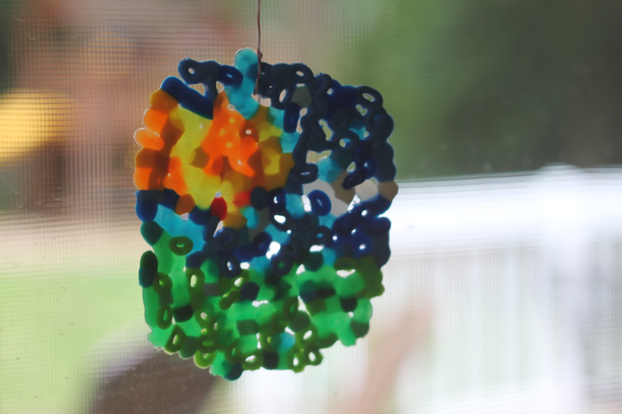 Melted Bead Suncatcher