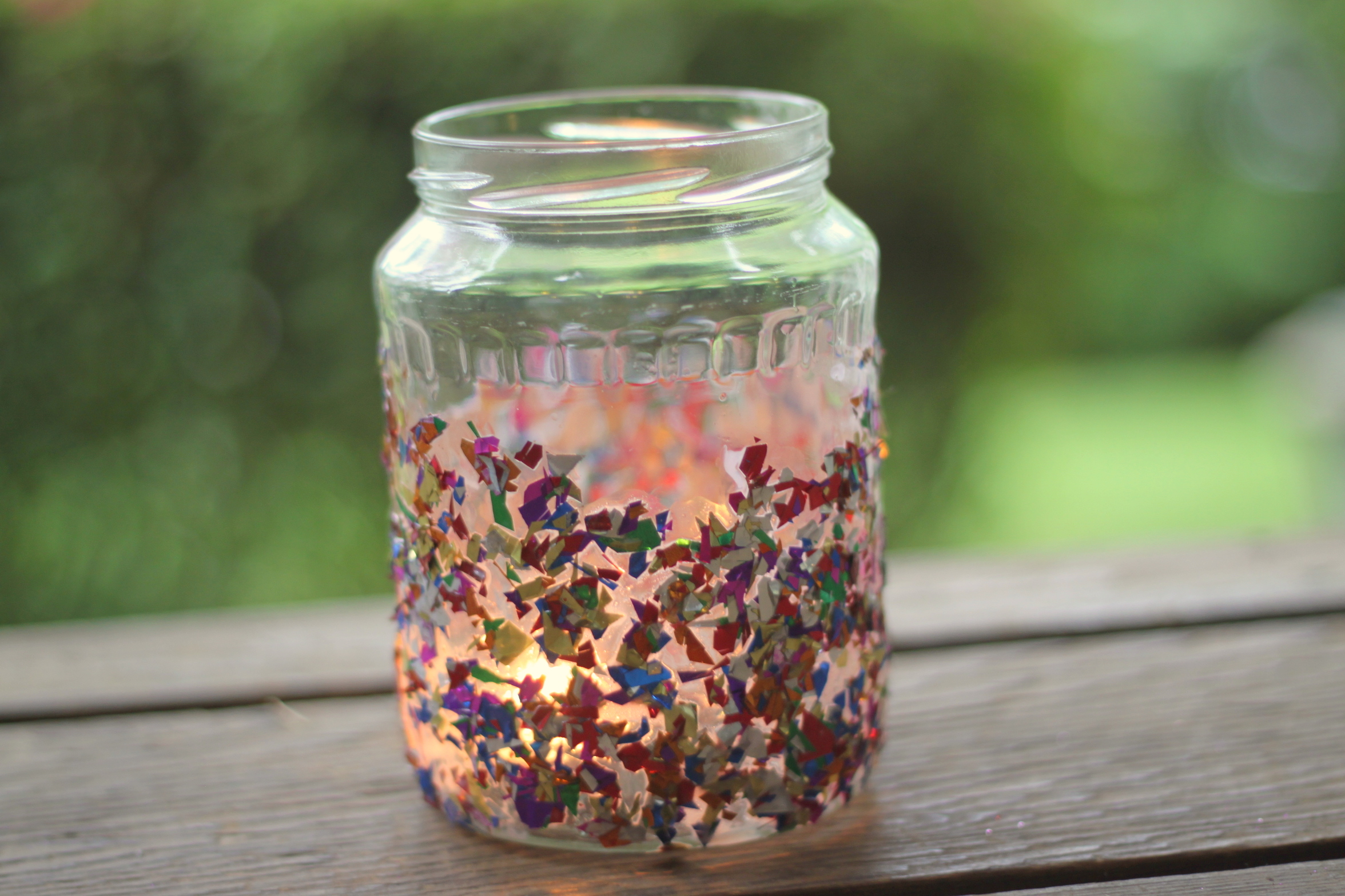 Festive Confetti Votive