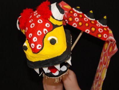 Make a Chinese Dragon Puppet