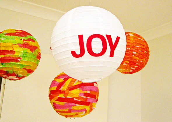 Homemade Lantern Decoration