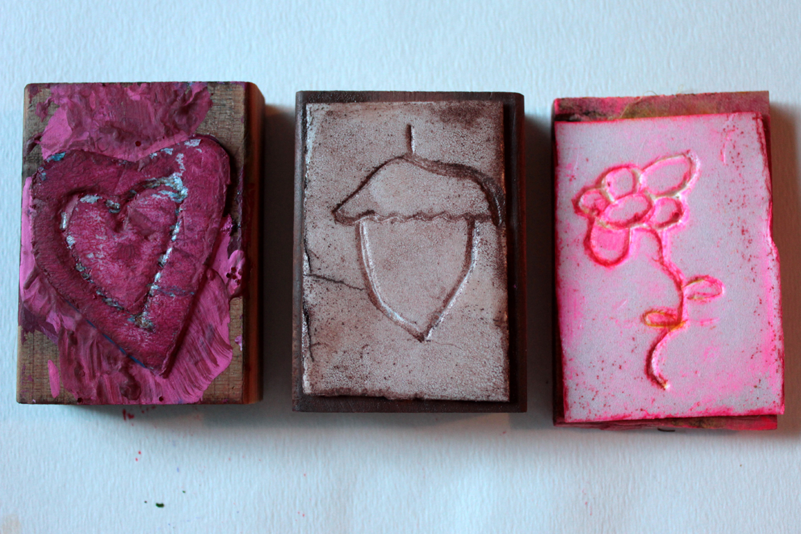 Styrofoam Stamps