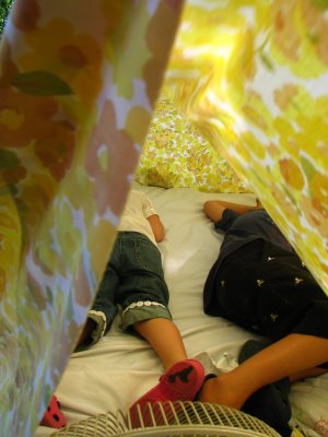 While away the days of summer.... with an Air Tent!