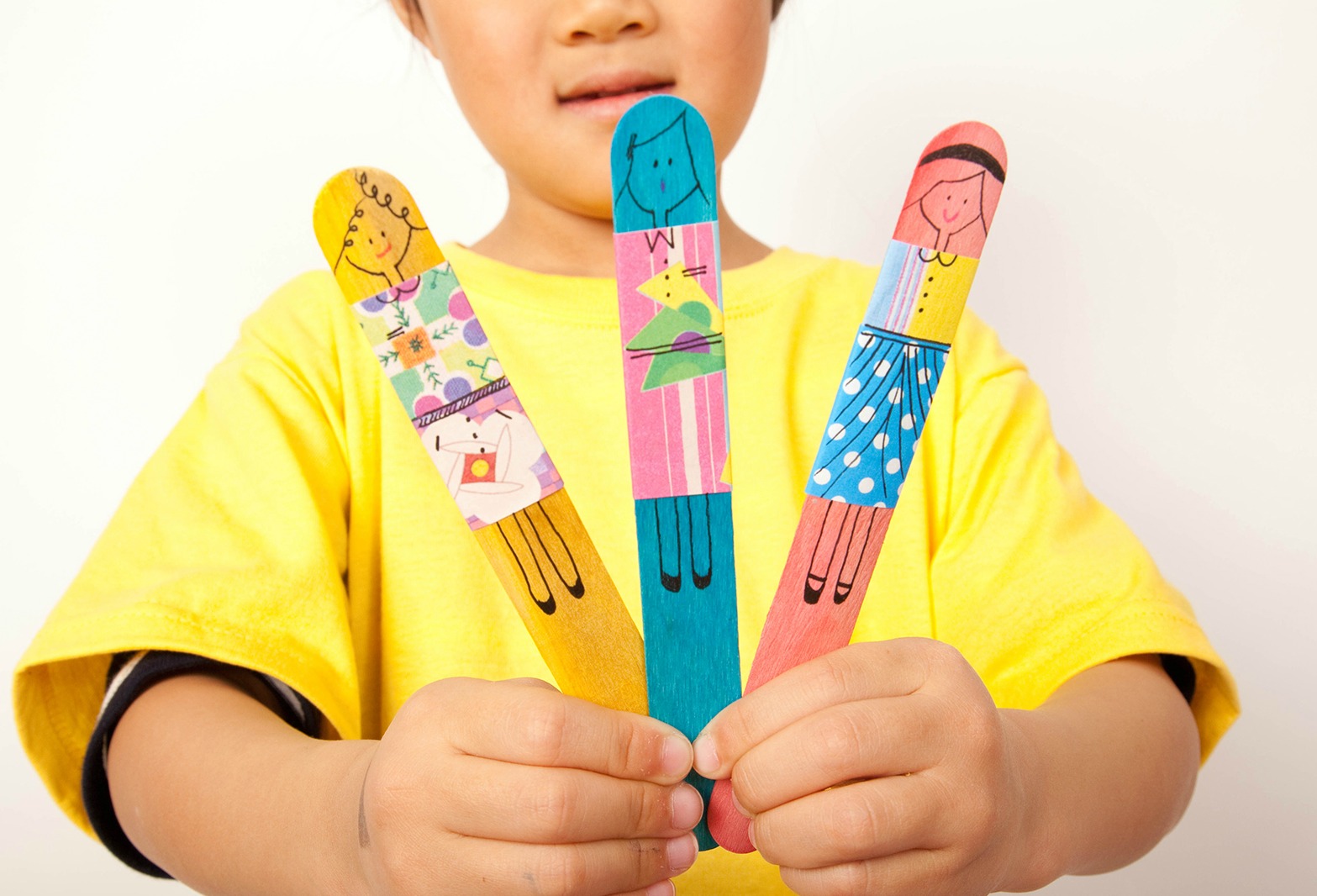 Craft Stick Dolls