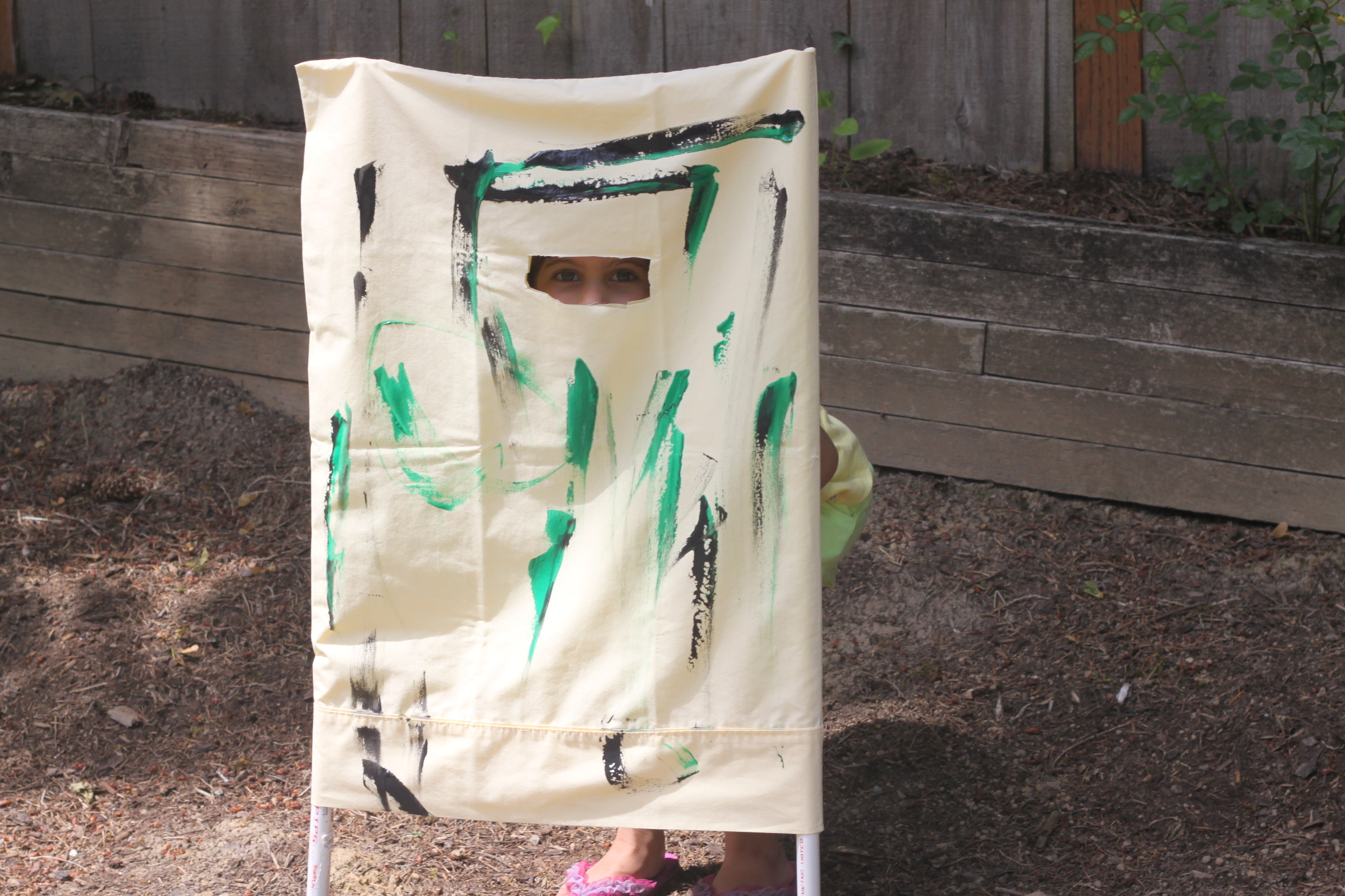 Easy Backyard Spy Fort
