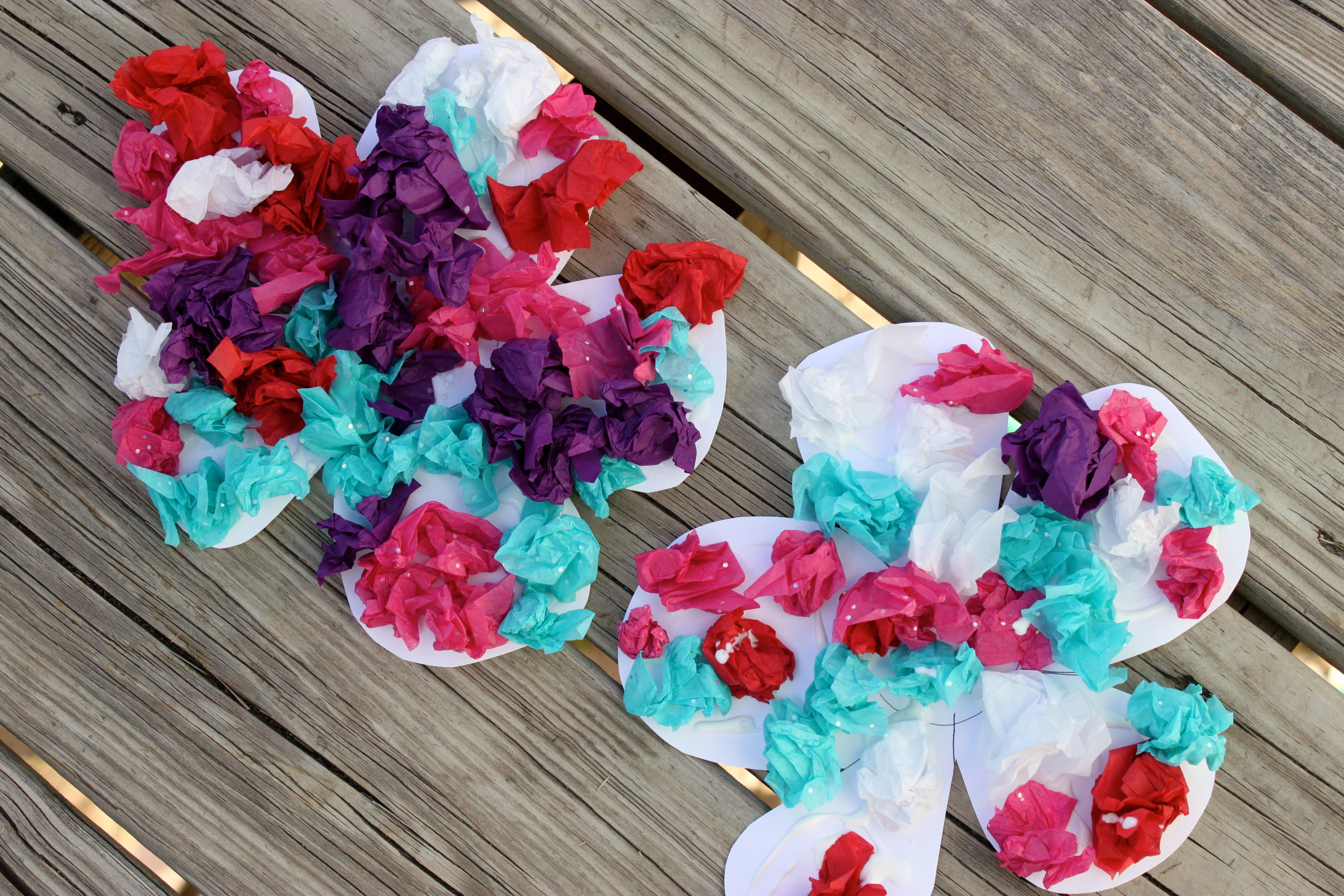 Tissue Paper Flowers