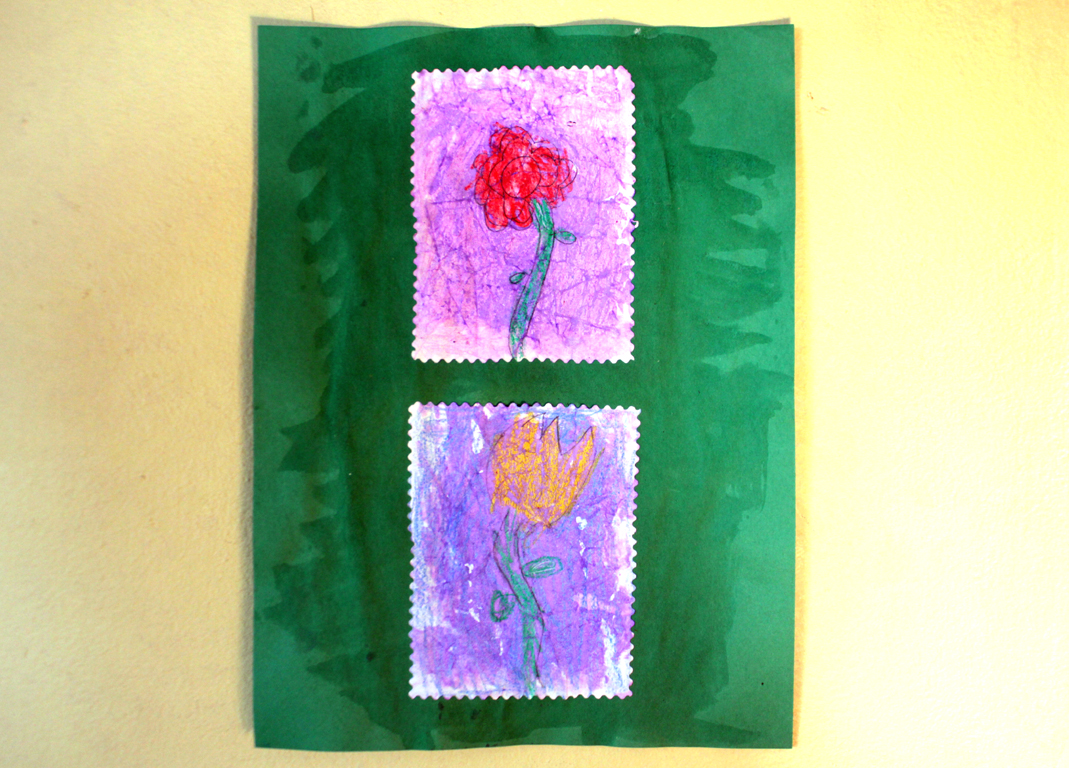Crackled Painting