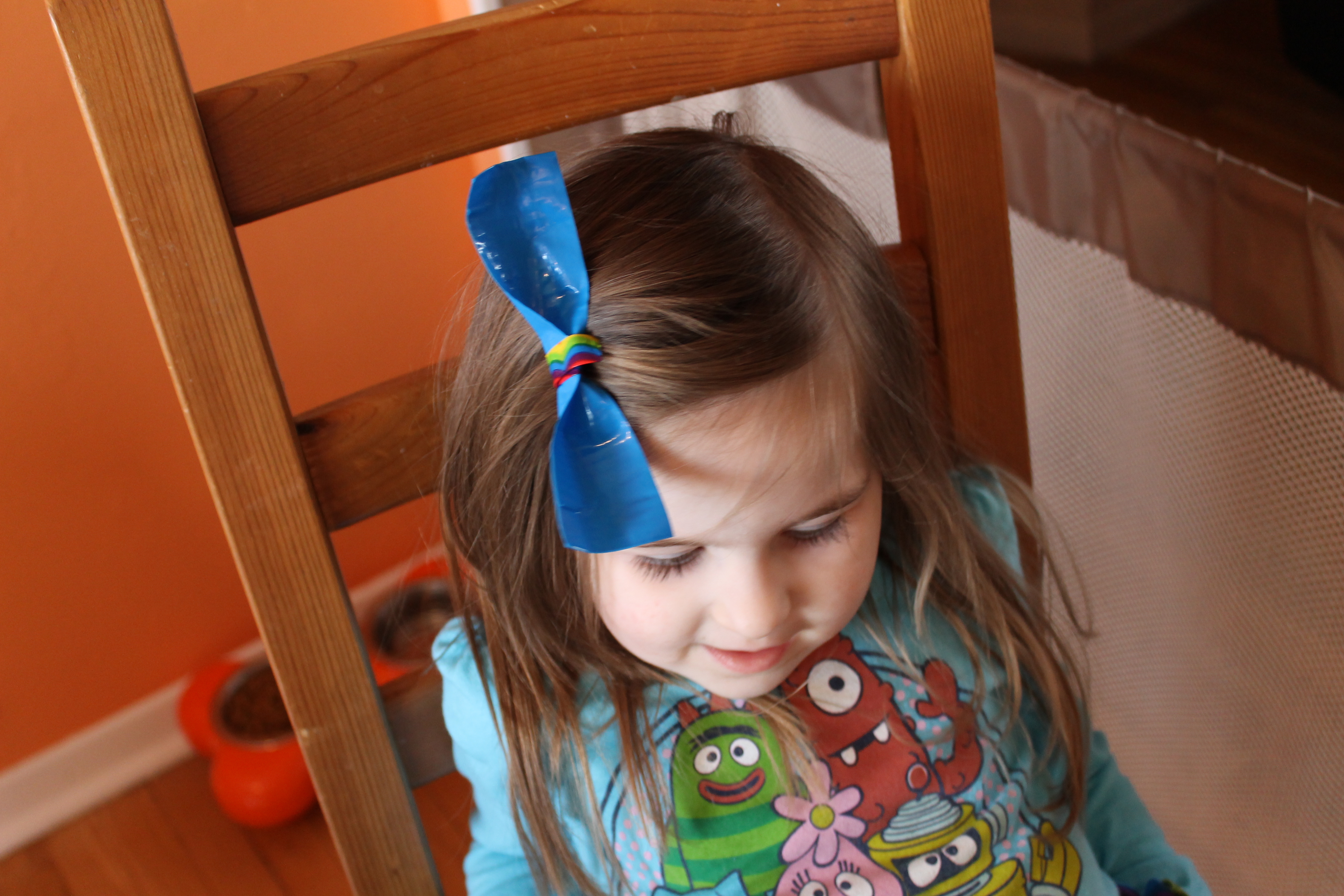 Duct Tape Hair Bow