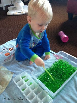 Water Bead Sensory Play For Toddlers