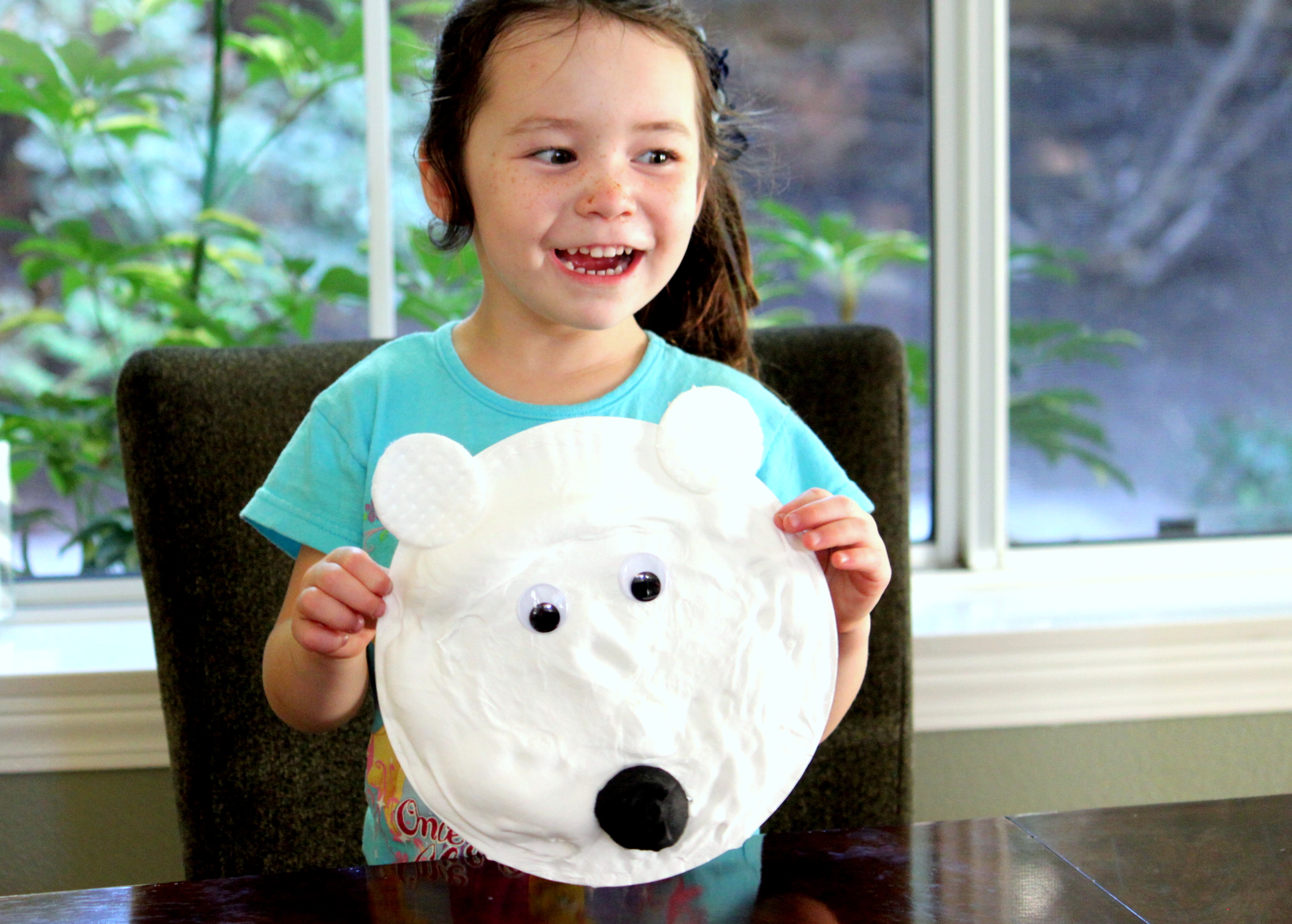 Shaving Cream Polar Bear