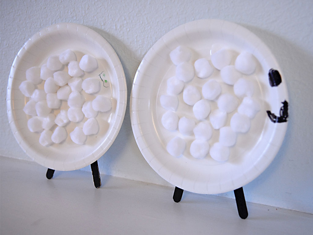 Paper Plate Sheep