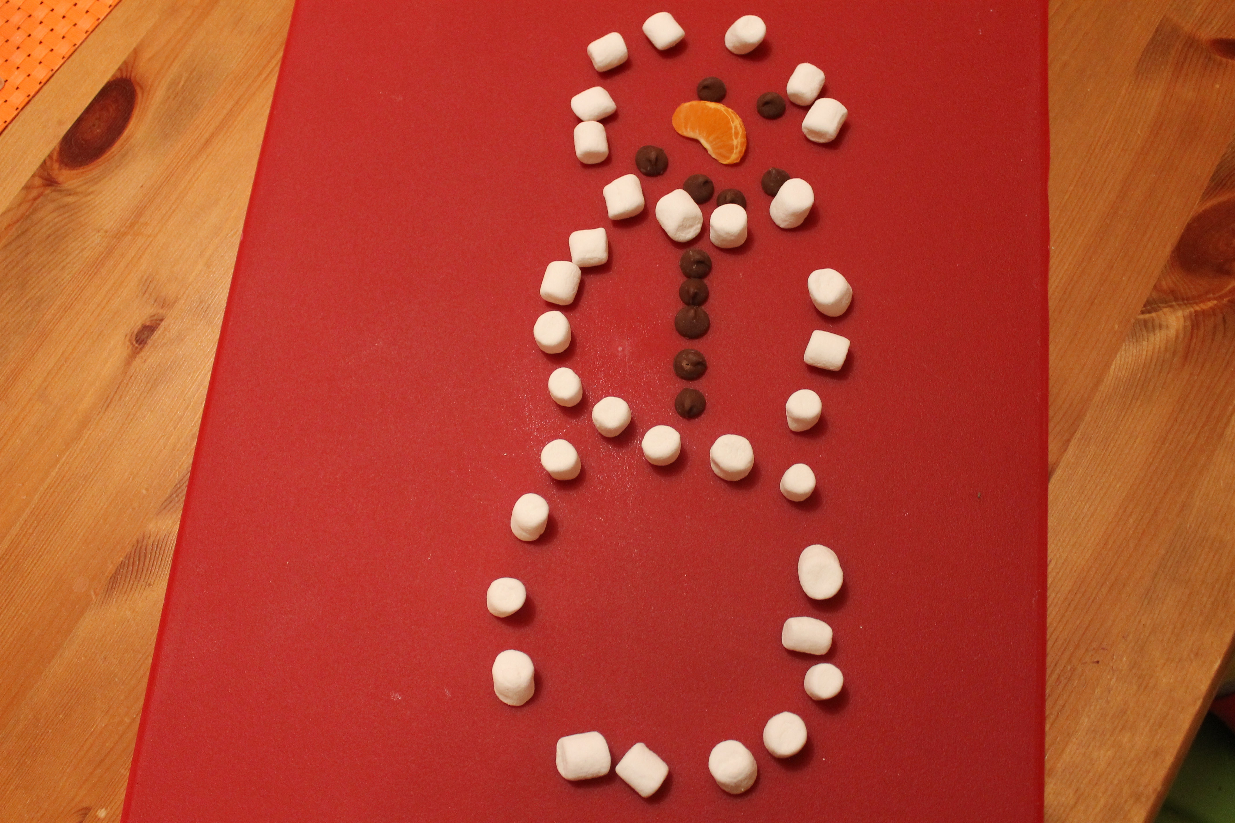 Mini-Marshmallow Snowman