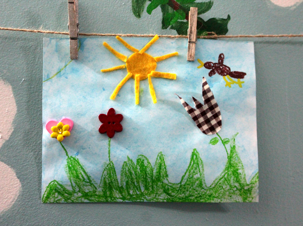 Spring Garden Collage