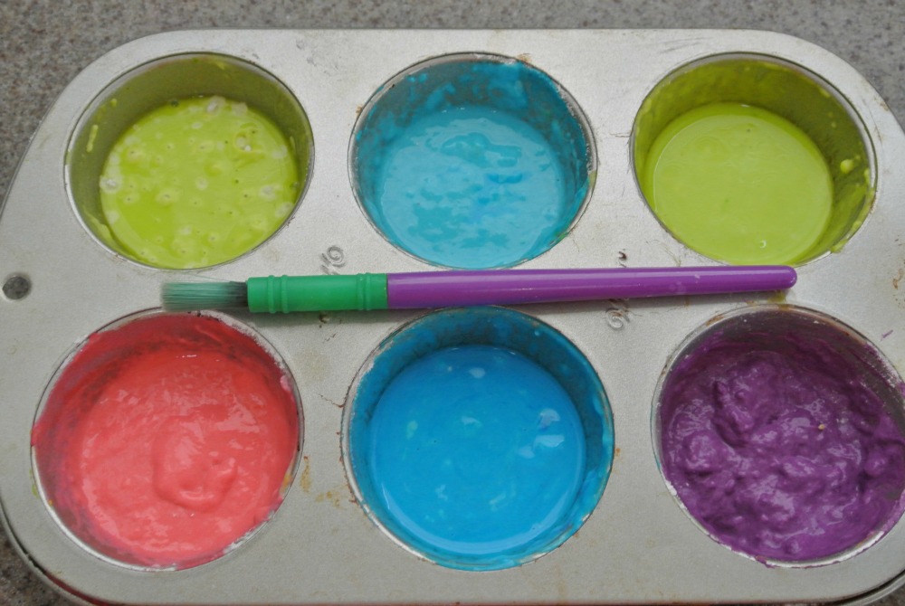Flour Bath Paints